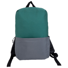 Textura Рюкзак текстильный с карманом, серый/зеленый