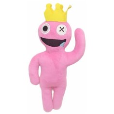 Детская мягкая плюшевая игрушка Радужные друзья Роблокс синий Roblox Rainbow Friends 33 см Нет бренда