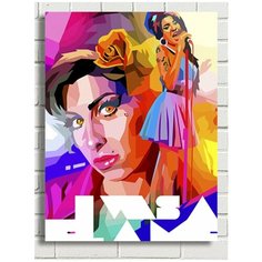 Картина по номерам Музыка Эми Уайнхаус - 8366 В 30x40