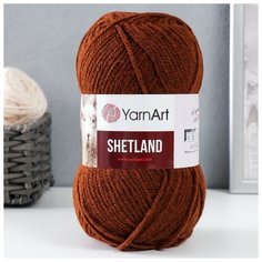 YarnArt Пряжа "Shetland" 30% шерсть верджин, 70% акрил 220м/100гр (542 шоколад)