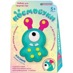 Набор для изготовления игрушки из фетра Космобука Космик Клевер