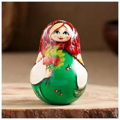 Неваляшка "Тюльпаны", 10-11 см Нет бренда