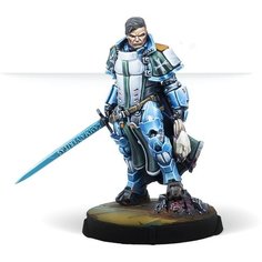 Миниатюра для настольной игры Infinity the Game "Padre-Inquisidor Mendoza" Corvus Belli