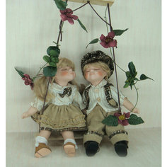 Куклы фарфоровые Карл и Клара Polly Dolls