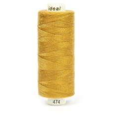 Нитки бытовые IDEAL, толщина 40/2, полиэстер 100%, 366м, цвет 474 бежевый
