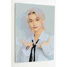 Картина по номерам на стену Stray Kids / Felix Lee Раскрасим сами