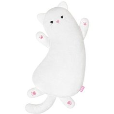 Мякиши Мягкая игрушка-подушка «Кошечка Молли», 49 см, цвет белый