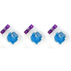 EuroHouse Мочалка Зверушка, с мягкой игрушкой, 3 шт.