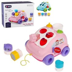 Каталка-сортер "Машинка Abero". развивающие игрушки для малышей Babystyle