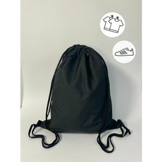 Мешок для обуви и одежды из мембранной ткани повышенной прочности 35*45 черный ИП Скавронская М.В.