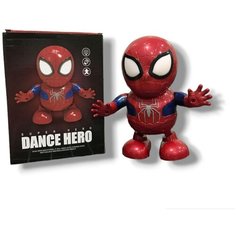 Игровая фигурка Танцующий робот Dance Hero Человек-паук, свет, звук 20 см китай