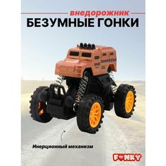 Машинка детская игрушка инерционная Безумные гонки Funky Toys