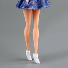 Носки для куклы, цвет белый Нет бренда