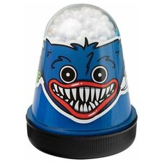 Слайм Slime "Монстрик" синий 130 г Космический песок