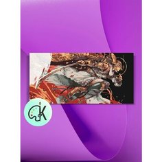 Картина по номерам на холсте Elden Ring - Маления арт 2, 30 х 60 см КУЛЬТУРА ЦВЕТА