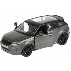 Машинка металлическая ТехноПарк LAND ROVER RANGE ROVER EVOQUE 12см серый EVOQUE-GY