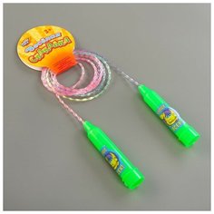 Скакалка детская «Выше всех», цвет зелёный Woow Toys