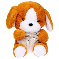 Мягкая игрушка «Пёсик с бантом», цвета микс КНР