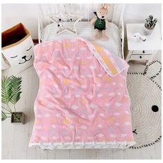 Плед Muslin blanket 100х90см из шести слоев муслина Нет бренда