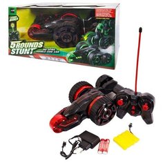 Junfa Toys Машинка на радиоуправлении,5 Rounds Stunt , световые эффекты, 37х21,5х18 см