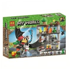 Конструктор Майнкрафт / My World Minecraft / Нападение пятиглавого дракона / 580 деталей Планета Конструкторов