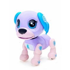 Интерактивная игрушка Умный щенок/Развивающая игрушка/Звук/Свет/Сиреневый Dudu&Didi