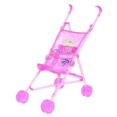 Коляска для кукол Little Princess, трость Без бренда