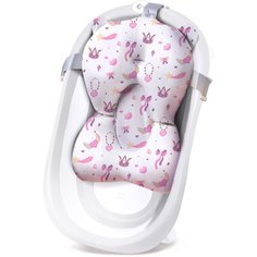 Матрасик для купания новорожденных LaLa-Kids персиковый