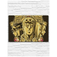 Картина по номерам на холсте аниме JOJO - 11276 Г 60x40