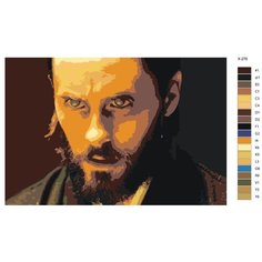 Картина по номерам X-276 "Фильм Бегущий по лезвию 2049. Джаред Лето - Ниандер Уоллес" 40х60 Brushes Paints