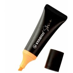 Текстовыделитель STABILO "Shine", оранжевый, линия 2-5 мм, 76/54 - 1 шт.