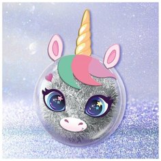 Набор для творчества. Новогодний шар-персонаж "Милый единорог", 1 набор Sweet Home