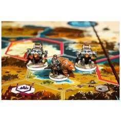 Картина по номерам на холсте настольная игра Серп Iron Harvest - 6982 Г 60x40