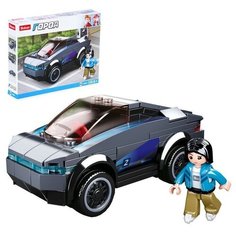 Конструктор Город "Кибертрак", 136 деталей Sluban