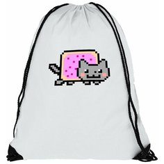 Мешок для сменной обуви пиксель арт - 6786 Brut Boxers