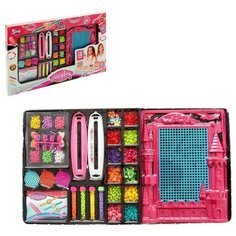 Frau Liebe Набор для плетения бисером «Модный образ», с заготовкой для картины