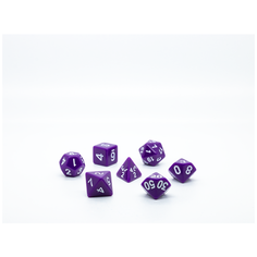 Набор кубиков для D&D (Dungeons and Dragons, ДнД, Pathfinder): Фиолетовые Нет бренда