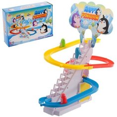 Развивающая игрушка «Пингвинчики на лесенке» No Brand