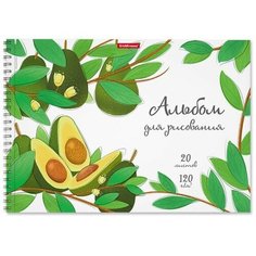 Альбом для рисования А4, 20л на спирали ErichKrause Juicy Fruits, микроперфорация