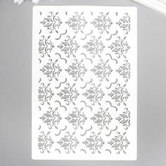 Трафарет Обои 24х16 см Нет бренда