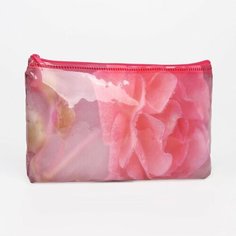 Косметичка-пенал на молнии, цвет розовый No Brand