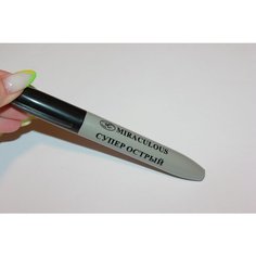 Маркер перманентный нестираемый черный острый (толщина линии письма 1 - 3 мм) Frida