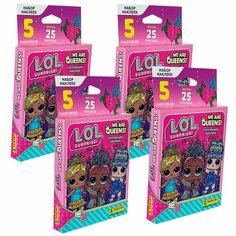 Panini Наклейки Панини LOL. SURPRISE! WERE ALL QUEENS MGA ЛОЛ Мы все королевы! 20 пакетиков 100 шт.