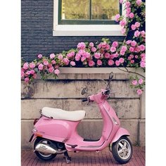 Картина по номерам Розовый скутер 40х50 см АртТойс
