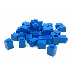 LEGO Кирпич 1 х 1, синий (3005 / 300523) набор из 50 шт.