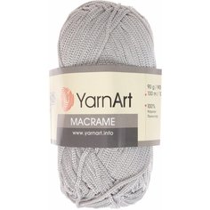 Пряжа YarnArt Macrame светло-серый (149), 100%полиэстер, 130м, 90г, 5шт