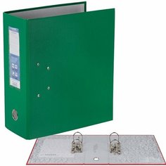 Папка-регистратор А4 125 мм Expert Complete PVC с 2мя арочными механизмами 251542 зеленая