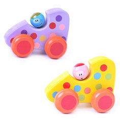 Каталка "Веселые машинки" Щепочка