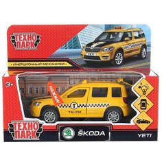 Модель YETI-12SLTAX-YE SKODA YETI такси Технопарк в коробке