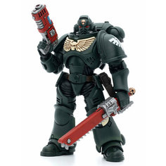 Фигурка JOYTOY Warhammer 40K Dark Angels Intercessors Sergeant Caslan 1:18